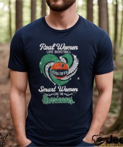 Real Women Love Basketball Smart Women Love The Hurricanes 2023 Shirt