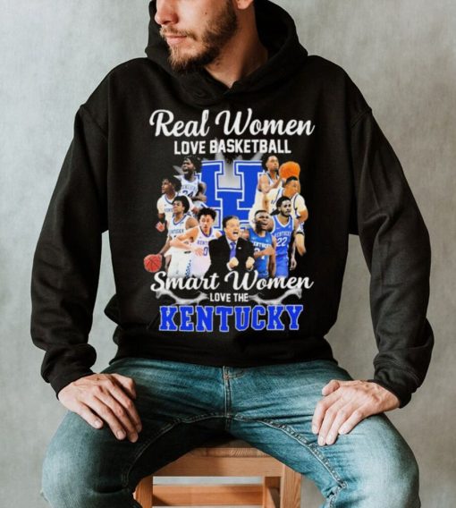 Real Women Love Basketball Smart Women Love The Kentucky Shirt