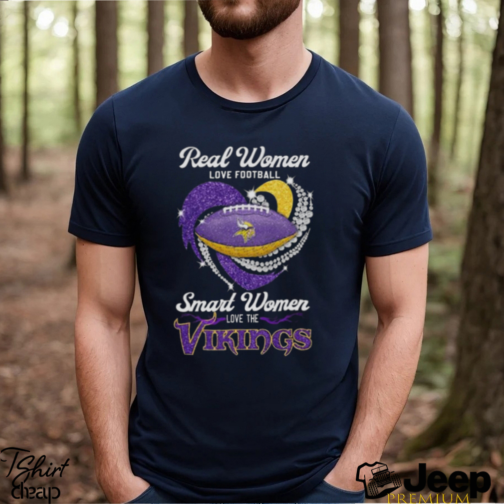 Smart Women Love Minnesota Vikings Shirt