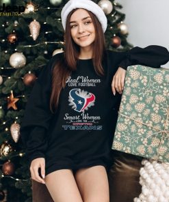 Real Women Love Football Smart Women Love The Houston Texans 2023 Logo Shirt