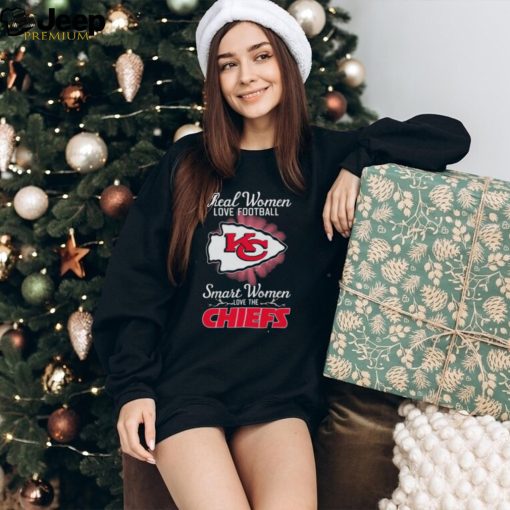 Real Women Love Football Smart Women Love The Kansas City Chiefs 2023 Logo Shirt