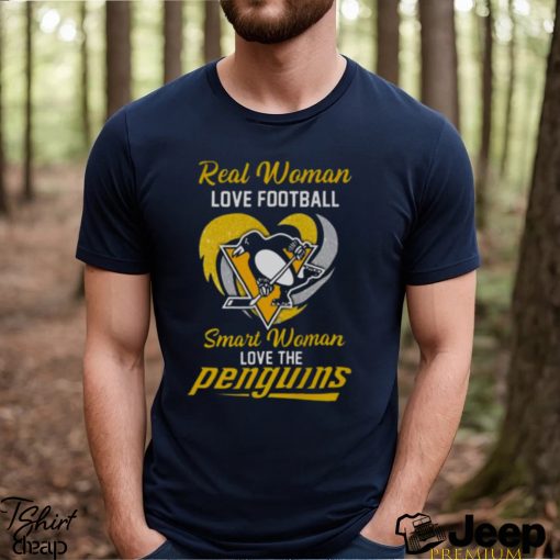 Real Women Love Football Smart Women Love The Penguins Logo 2023 shirt