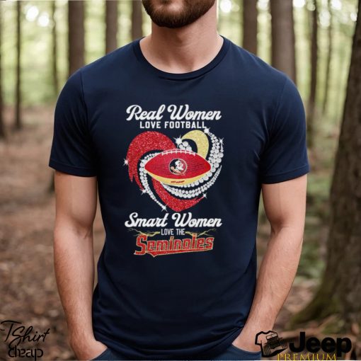 Real Women Love Football Smart Women Love The Seminoles shirt