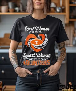 Real Women Love Football Smart Women Love The Volunteers Heart Diamonds shirt