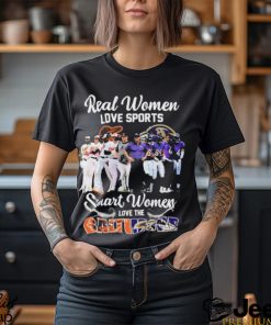 Real Women Love Sport Smart Women Love The Baltimore Orioles And Ravens Shirt