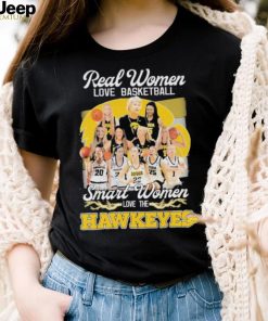 Real Women love Basketball Smart Women love the Iowa Hawkeyes 2023 shirt