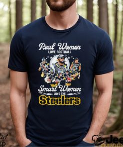 Real Women love Football Smart Women love the Steelers signature shirt