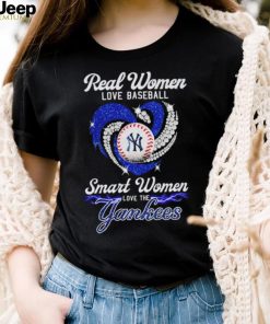 Real women love baseball smart women love the Yankess diamond 2023 shirt