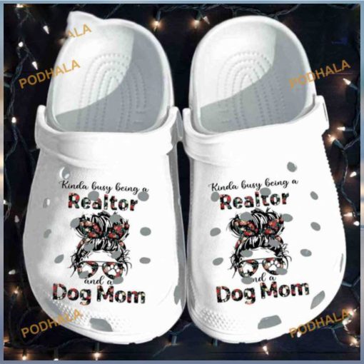 Realtor Dog Mom, Mother’s Day Special Crocs Clog Shoes