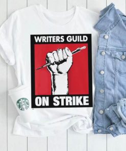 Rebekah Entralgo Writers guild on strike t shirt