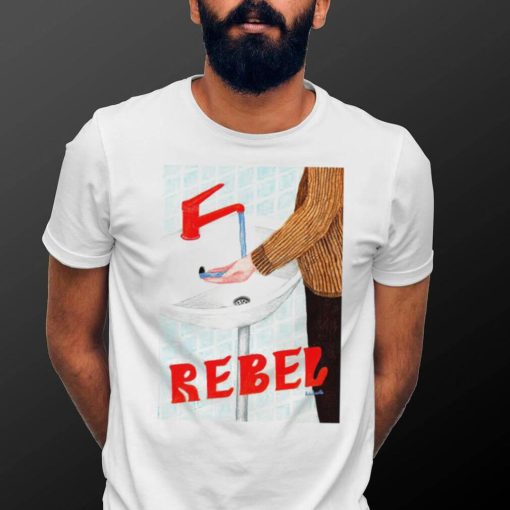 Rebel washing hand shirt