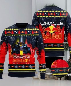 Red Bull Racing Fans 3D Ugly Christmas Sweater Christmas Gift Men And Women 2023 Sweater