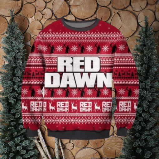 Red Dawn Christmas Sweatshirt