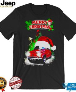 Red Fiat 500 For Christmas shirt