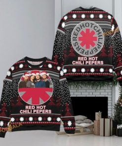 Red Hot Chili Peppers 3D Ugly Christmas Sweater, Funny Sweater