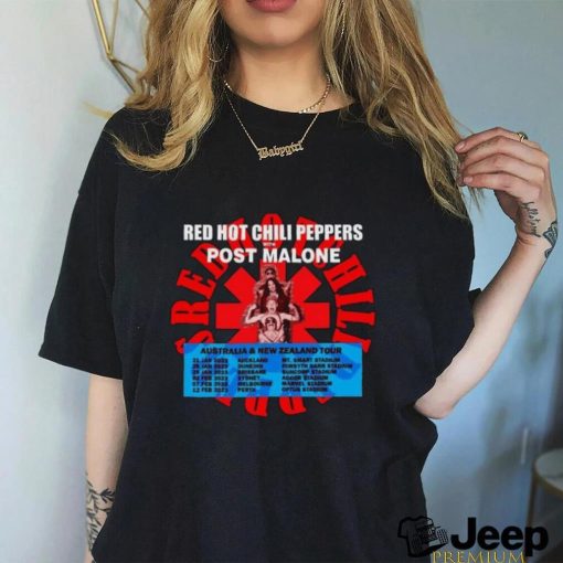 Red Hot Chili Peppers Australia Tour 2023 and New Zealand T Shirt