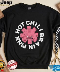 Red Hot Chili Peppers X Pink hot chili brain shirt