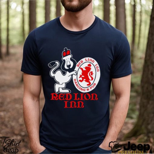 Red Lion Inn Dancing and Pub logo shirt