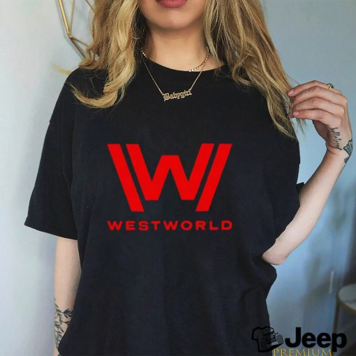 Red Logo Westworld Tv Show Shirt