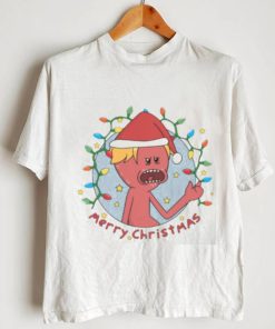 Red Meeseeks Merry Christmas shirt