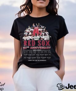 Red Sox 122nd Anniversary Shirt