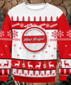 Red Stripe Beer Ugly Sweater