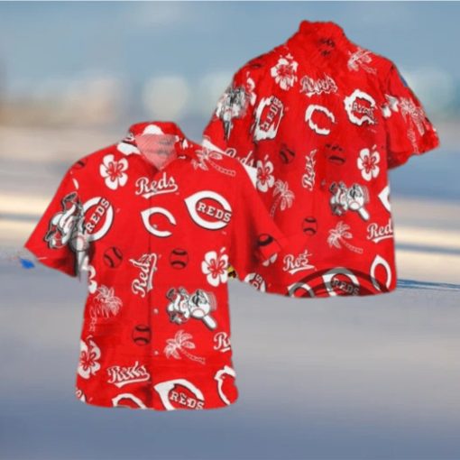 Reds Hawaiian Shirt Giveaway 2023 Cincinnati Reds Hawaiian Shirt MLB Cincinnati Reds Hawaiian Shirt