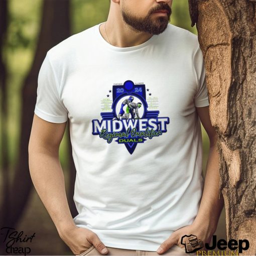 Regional Tournament Wrestling Chicago Illinois 2024 Midwest Regional Qualifier Duals logo shirt