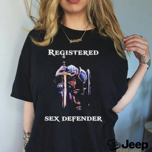 Registered Sex Defender T Shirt