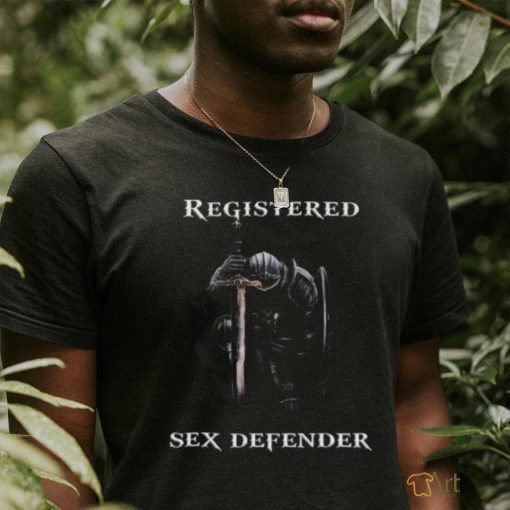 Registered Sex Defender shirt