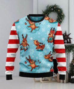 Reindeer Cute Ugly Christmas Sweater Gift Men Women