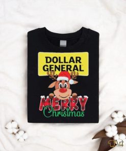 Reindeer Santa Dollar General Merry Christmas 2023 t shirt