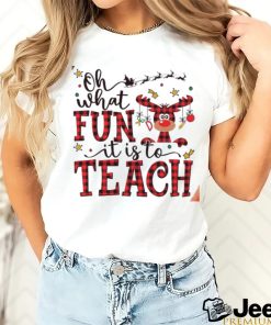 Reindeer Teaching Joy Ugly Xmas Shirt