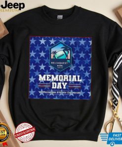 Reliaquest Bowl Tampa Bay Memorial Day we remember and Honor our heroes poster shirt