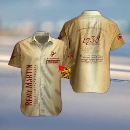 Remy Martin Custom Name Leobees 3D Awesome Hawaiian Shirt