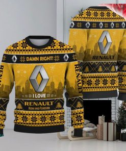 Renault Car Lovers Ugly Xmas 3D Sweater Gift For Men And Women