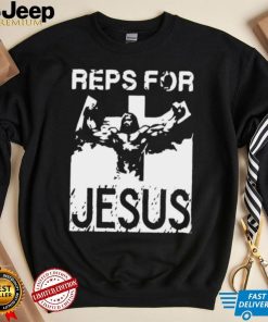 Reps for Jesus mens Christian t shirt