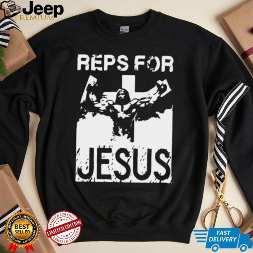 Reps for Jesus mens Christian t shirt