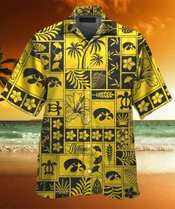 Retro Aloha NCAA Iowa Hawkeyes Hawaiian Shirt Gift For Beach Lovers