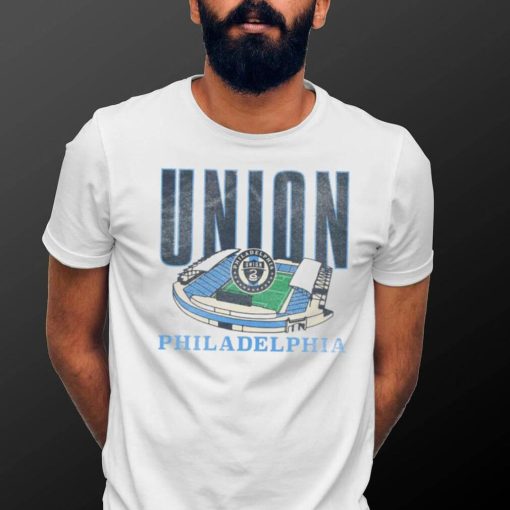 Retro Brand Youth Philadelphia Union Vintage Stadium White T Shirt