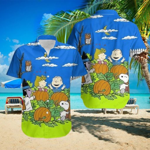 Retro Color It’s The Great Pumpkin Charlie Brown Halloween Beeteeshop Hawaii Shirt