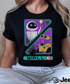 Retro Disney Pixar Wall E Triangles And Eve Graphic T Shir