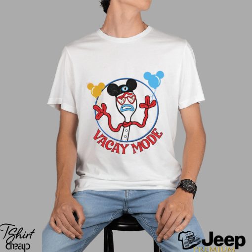 Retro Forky With Mickey Balloon Shirt Toy Story Forky Disney Family Vacation Tee