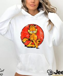 Retro Funny Garfield Cat Graphic Shirt