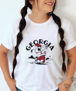 Retro Georgia Bulldogs Golf Shirt