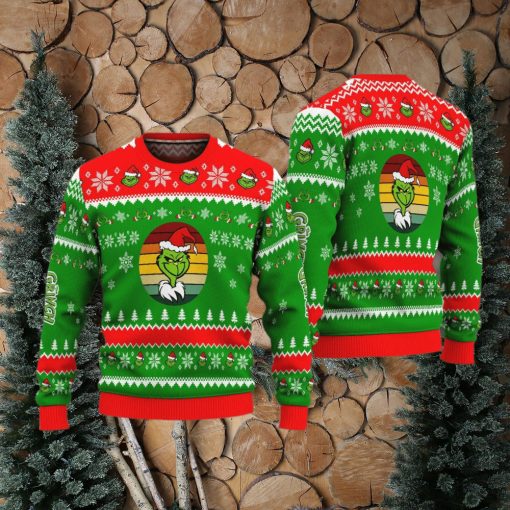 Retro Grinchmas Ugly Christmas Sweater Funny Christmas Gift