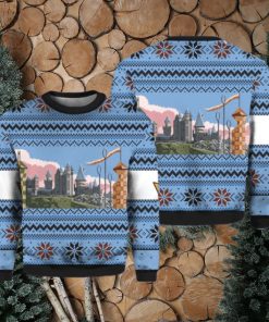 Retro Hogwarts Christmas Sweater