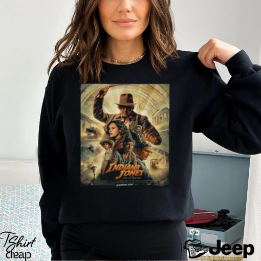 Retro Indiana Jones And The Dial Of Destiny 2023 Tshirt