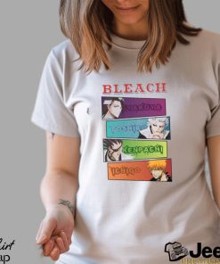 Retro Main Roles Bleach Anime shirt