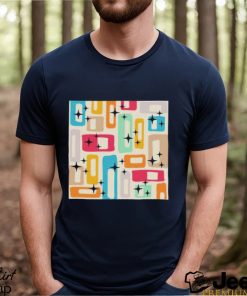 Retro Mid Century Modern Abstract Pattern 154 shirt